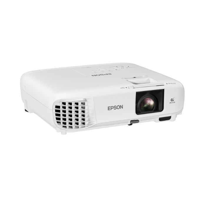 Proyector Epson PowerLite W49 - De 3800 lumen, 3LCD WXGA 1280x800, 16000:1, 4:3, vida util de la lámpara hasta 17,000 horas Eco, tecnología Quick Corner, usb, hdmi, vga, color blanco. V11H983020