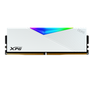 Memoria Ram DIMM ADATA XPG Lancer RGB - Capacidad de 16GB DDR5 U-DIMM, 6800MHz, ECC, CL34, 1.4V, color blanco. AX5U6800C3416G-CLARWH