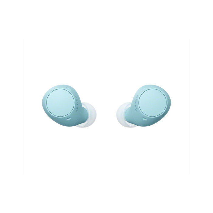 Auriculares Sony "True Wireless", audífonos con Intraauriculares inalámbricos, Bluetooth, compatible con Fast Pair y Swift Pair, IPX4, color azul. WF-C510
