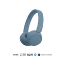 Auriculares Sony, audífonos on-ear inalámbricos, Bluetooth 5.2, compatible con Fast Pair,Compatibilidad con asistentes de voz, color azul. WH-CH520/L