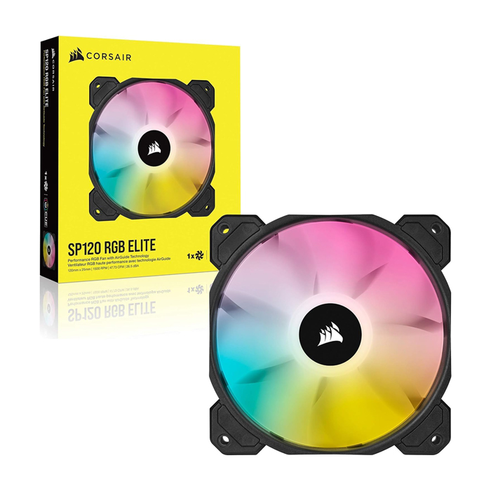 Abanicos enfriamiento - iCUE SP120 RGB ELITE Performance 120mm PWM. CO-9050108-WW