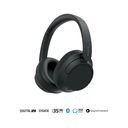 Auriculares Sony, auriculares inalámbricos con diadema y cancelación activa de ruido (ANC), Bluetooth 5.2, Jack 3.5 mm y USB-C para carga, color negro. WH-CH720N/B