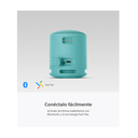 Bocina Sony, parlante inalámbrico portátil, resistente al agua y polvo IP67, Diseño compacto, sonido claro con buen rendimiento de bajos, azul. XB100/L