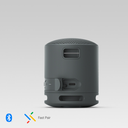 Bocina Sony, parlante inalámbrico portátil, resistente al agua y polvo IP67, Diseño compacto, sonido claro con buen rendimiento de bajos, negro. XB100/B