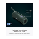 Bocina Sony, parlante portátil inalámbrico de 7.5W, Bluetooth 5.3, resistente al agua y polvo IP67, ULT FIELD 1, gris. SRS-ULT10/H