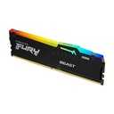 Memoria Dimm FURY Beast Black RGB XMP - 32GB (1x16GB) DDR5 5600MT/s CL40, DIMM. KF556C40BBA-32