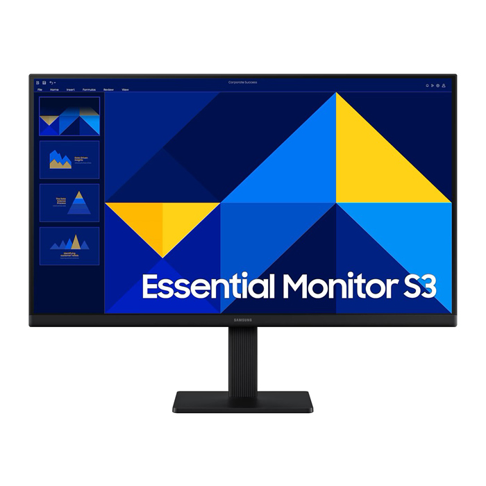 Monitor Samsung S3 S30GD - Pantalla Flat de 24" IPS, Resolución 1920X1080, 250cd/m2, 100Hz, 5ms, 16:9, 1000:1, Vga, Hdmi 1.4, Color Negro. LS24D300GANXZA