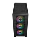 Caja Cooler Master Elite 301 - Micro-ATX, ITX, conectores 2x USB 3.2, vidrio templado, 3x Ventiladores Frontales, 1x Ventilador posterior, color negro. E301-KGNN-S00