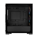 Caja Cooler Master Elite 301 - Micro-ATX, ITX, conectores 2x USB 3.2, vidrio templado, 3x Ventiladores Frontales, 1x Ventilador posterior, color negro. E301-KGNN-S00