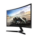 Monitor Samsung Curvo S36GD - 24" IPS FHD (1920X1080), 250cd/m2, 100Hz, 4ms, 16:9, 3000:1, Vga, Hdmi, Color Negro. LS24D366GANXZA