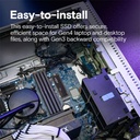 Unidad de Estado Sólido (SSD) Crucial P310 - NVMe con capacidad de 2TB, PCIe Gen 4 x4, 7100/s de lectura, 6000MB/s de escritura, M.2 2280. CT2000P310SSD8