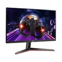 Monitor LG 27MP60G-B - Pantalla 27" IPS FHD, resolución 1920x1080, 16:9, 250cd/m2, 1ms, AMD freesync, vga, hdmi, 75 Hz, color negro.
