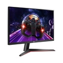 Monitor LG 27MP60G-B - Pantalla 27" IPS FHD, resolución 1920x1080, 16:9, 250cd/m2, 1ms, AMD freesync, vga, hdmi, 75 Hz, color negro.