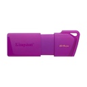 Memoria Usb 64gb 3.2 Kingston Exodia M Latam Dtxm Neon Purple Kc-U2l64-7lp