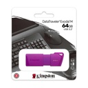 Memoria Usb 64gb 3.2 Kingston Exodia M Latam Dtxm Neon Purple Kc-U2l64-7lp