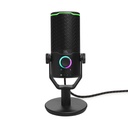 Micrófono Alambrico Usb Jbl Quantum Stream Doble Patron Para Trasmision Negro Jblqstreamblkam