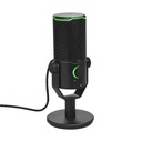 Micrófono Alambrico Usb Jbl Quantum Stream Doble Patron Para Trasmision Negro Jblqstreamblkam