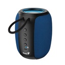 Parlante Genius Sp-915BT - Bluetooth 5.3 de 5 Vatios (RMS), carga USB-C, 6 horas de reproducción, Color Negro/Azul, 31730052402