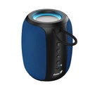 Parlante Genius Sp-915BT - Bluetooth 5.3 de 5 Vatios (RMS), carga USB-C, 6 horas de reproducción, Color Negro/Azul, 31730052402