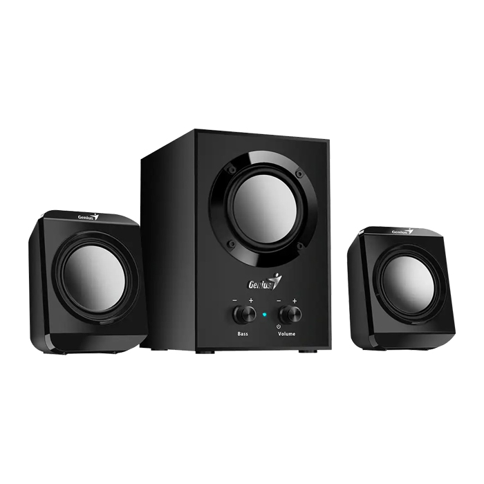 Parlante Genius SW-2.1 300 - 2.1CH Con Subwoofer, 10W (RMS), 3.5 mm, Color Negro. 31730035401