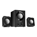 Parlante Genius SW-2.1 300 - 2.1CH Con Subwoofer, 10W (RMS), 3.5 mm, Color Negro. 31730035401