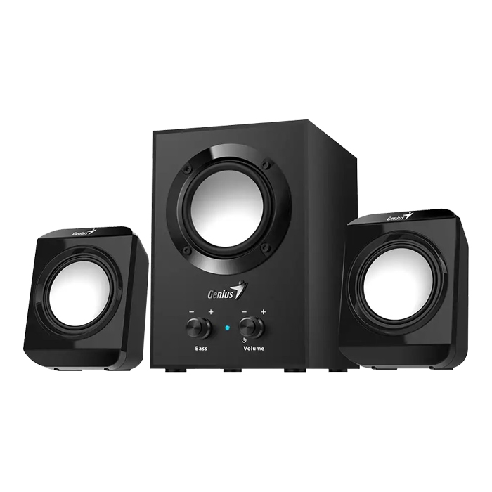Parlante Genius SW-2.1 300 - 2.1CH Con Subwoofer, 10W (RMS), 3.5 mm, Color Negro. 31730035401