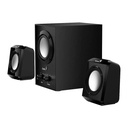 Parlante Genius SW-2.1 300 - 2.1CH Con Subwoofer, 10W (RMS), 3.5 mm, Color Negro. 31730035401