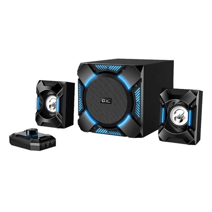 Parlantes Genius SW-G2.1 1200 -  31730044401 Negro