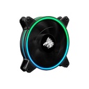 Abanico Eagler Warrior Hurricane - 3x Ventiladores ARGB, 120x120x25mm, 3 pines, Hub controlador. Fcf12241001c