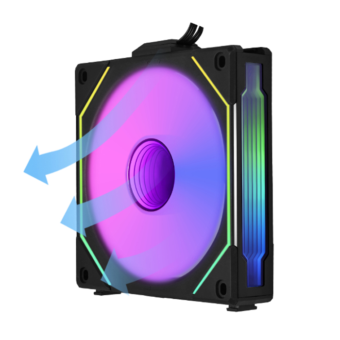 Abanico Gaming Lian UNI SL-INF - Infinity Reverse 120mm. 12rslin1b.00