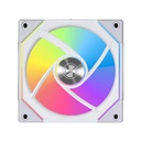 Abanico Gaming Lian Li UNI SL-INF - Ventilador de 120mm con aspas invertidas, Color Blanco. 12rsln1w.00