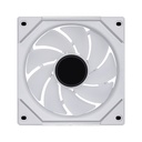 Abanico Gaming Lian Li UNI SL-INF - Ventilador de 120mm con aspas invertidas, Color Blanco. 12rsln1w.00