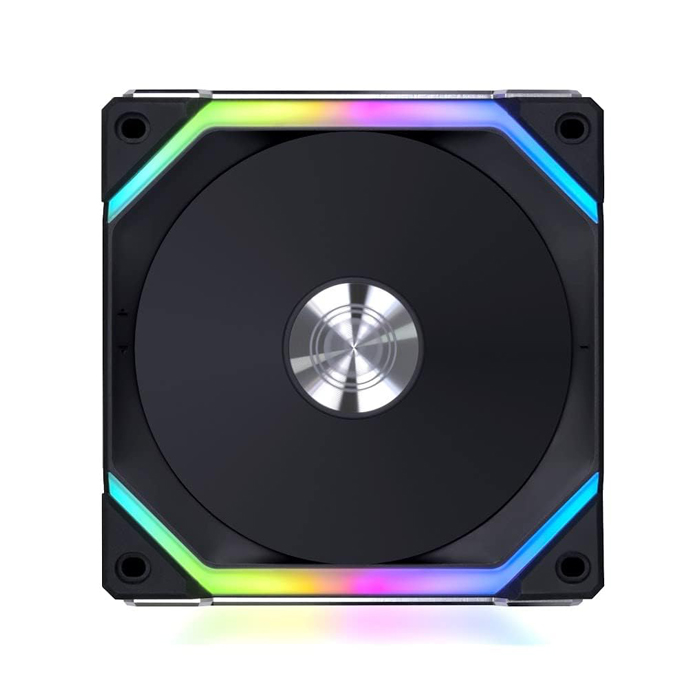 Abanicos Lian SL120 V2 -3B - 3x 120mm, cadena de margaritas (daisy chain design) Color Negro.12slv23b.00
