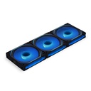 Abanicos Lian Li UF-SLIN120-3B - 3x 120mm, Color Negro. 12slin3b.00