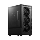Caja ATX Gaming XPG VALOR MESHMT BKCWW - Ventana lateral, conectores 2x USB 3.2, 1x puerto de audio/micrófono, 3x abanico 120mm frontal, 1x abanico 120mm posterior,color negro. VALORMESHMT-BKCWW