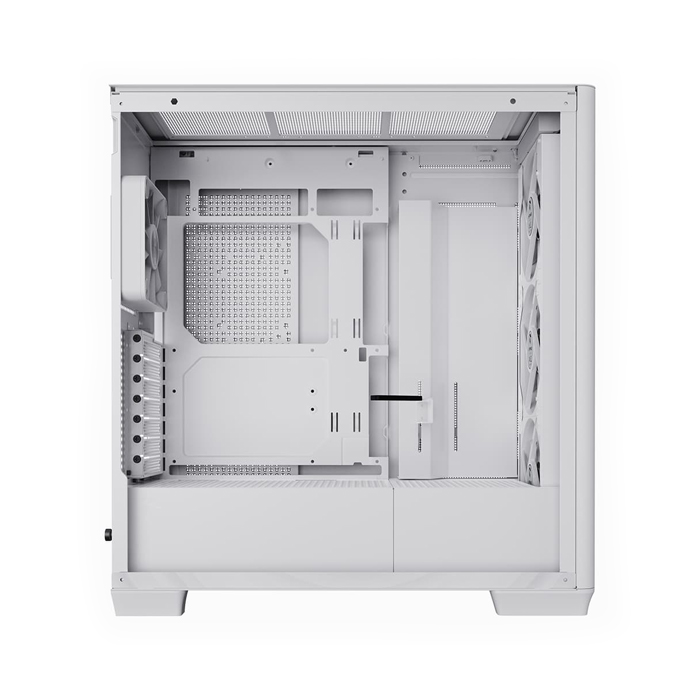 Caja APNX C1 White - ATX/Micro ATX/mini-ITX, Frontal 3x 140 mm ARGB incluido, 1x 120mm ARGB incluido . C1-WT-v1 APCM-CR01043.21