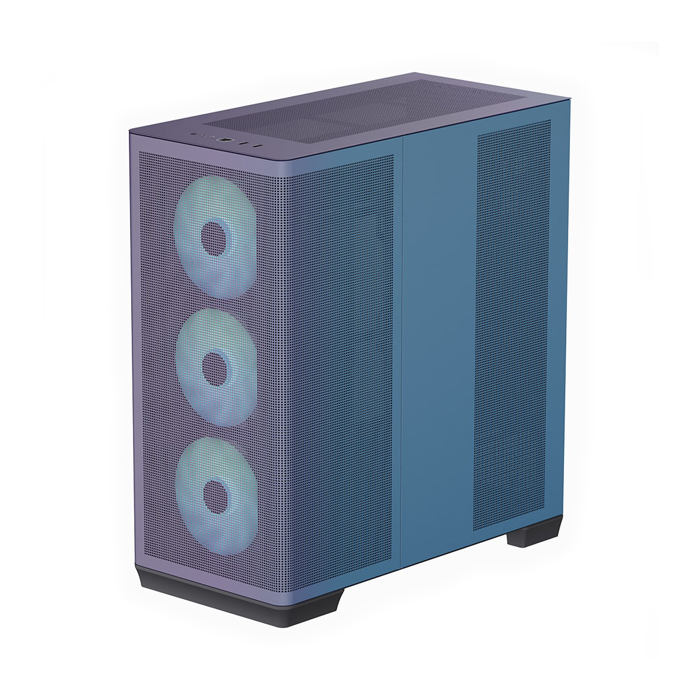 Caja APNX C1 ChromaFlair - ATX/Micro ATX/mini-ITX, Frontal 3x 140 mm ARGB incluido, 1x 120mm ARGB incluido.C1-CF-v1 APCM-CR01043.C1