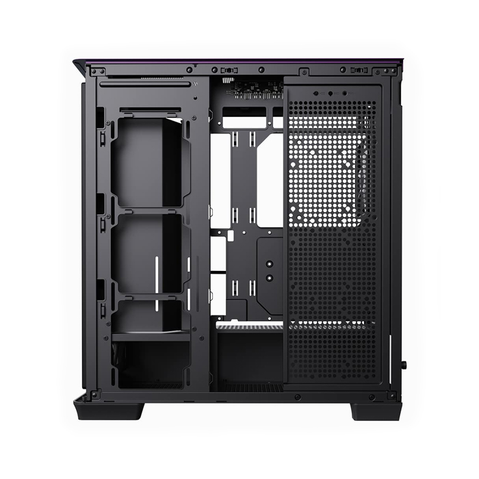 Caja APNX C1 ChromaFlair - ATX/Micro ATX/mini-ITX, Frontal 3x 140 mm ARGB incluido, 1x 120mm ARGB incluido.C1-CF-v1 APCM-CR01043.C1