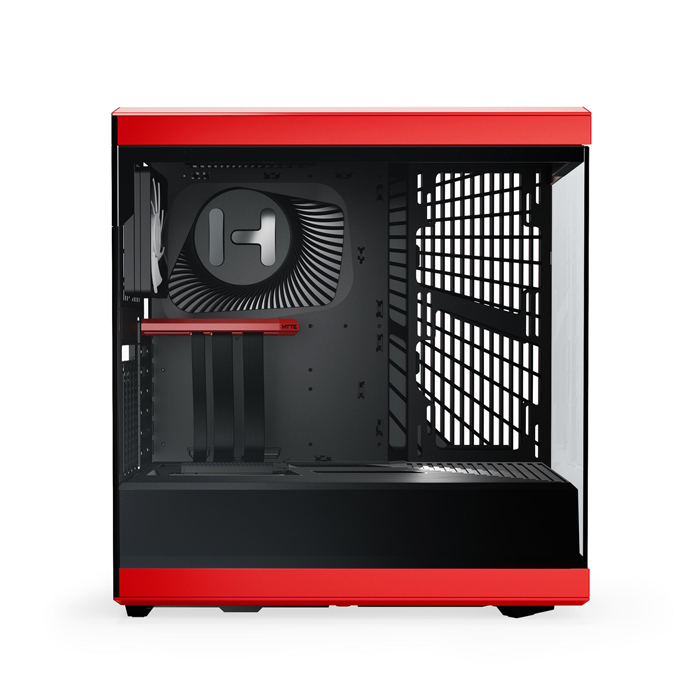 Caja Hyte Y40-BR - ATX, Micro ATX, Mini ITX, 2x USB 3.0, 1x USB Tipo C, 2 Ventiladores incluidos. CS-HYTE-Y40-BR
