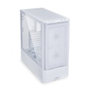 Caja Lian Li Lancool 207 - ATX- Micro ATX, Mini ITX, Vidrio Templado, 2 Ventiladores Frontales 140mm ARGB, Blanco. G99.Lan207rw.00
