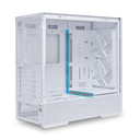 Caja Lian Li Lancool 207 - ATX- Micro ATX, Mini ITX, Vidrio Templado, 2 Ventiladores Frontales 140mm ARGB, Blanco. G99.Lan207rw.00