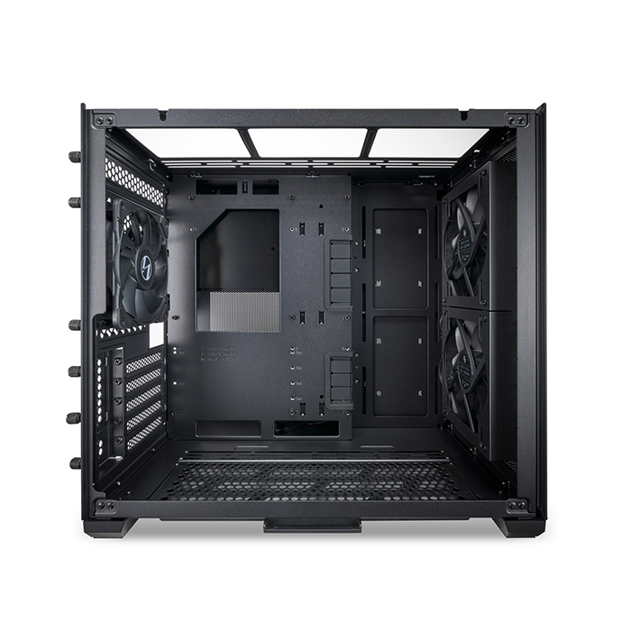 Case Gaming Lian Li O11 Air Mini Vidrio Templado 2 Ventiladores Frontales Y 1 Trasero G99.O11amx.00 Negro