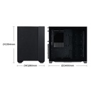 Case Gaming Lian Li O11 Air Mini Vidrio Templado 2 Ventiladores Frontales Y 1 Trasero G99.O11amx.00 Negro