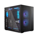 Case Gaming Lian Li O11 Air Mini Vidrio Templado 2 Ventiladores Frontales Y 1 Trasero G99.O11amx.00 Negro