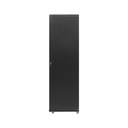 Gabinete de Torre VCOM D1242 Rack 42U -Puerta de vidrio, paneles laterales, abanico incluido, ancho 800 x profundidad 800 x altura 2000.