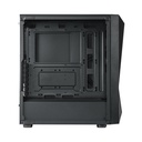 Case Rgb Cooler Master Cmp520 Torre Media Plastico Y Acero 3 Abanicos Frontales Con Cable De Corriente Cp520-Kgnn65-Sa0 Negro