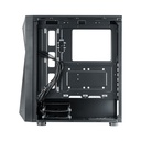 Case Rgb Cooler Master Cmp520 Torre Media Plastico Y Acero 3 Abanicos Frontales Con Cable De Corriente Cp520-Kgnn65-Sa0 Negro