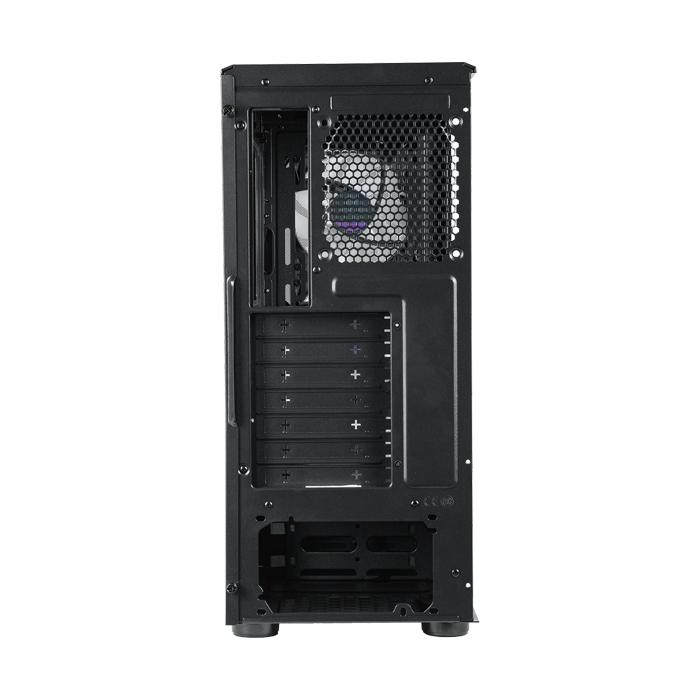 Case Rgb Cooler Master Cmp520 Torre Media Plastico Y Acero 3 Abanicos Frontales Con Cable De Corriente Cp520-Kgnn65-Sa0 Negro