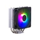 Enfriador Cooler Master Hyper 212 Spectrum V3 ARGB RR-S4NA-17PA-R1 - Para procesador, Socket Intel 1700 / 1200 / 1151 / 1150 / 1155 / 1156, Socket AMD AM4/AM5, 4 tubos de calor, conector 4 pines, Plateado