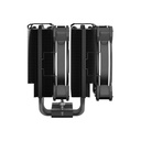 Abanico Cooler Master Hyper 622 Halo Black - Procesadores, Socket Intel 1851 ,1700,1200, 1156, 1155,1151, 1150, Socket AMD AM4/AM5. RR-D6BB-20PA-R1